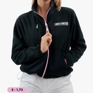 Nurse Fleece Jacket - Navy blue